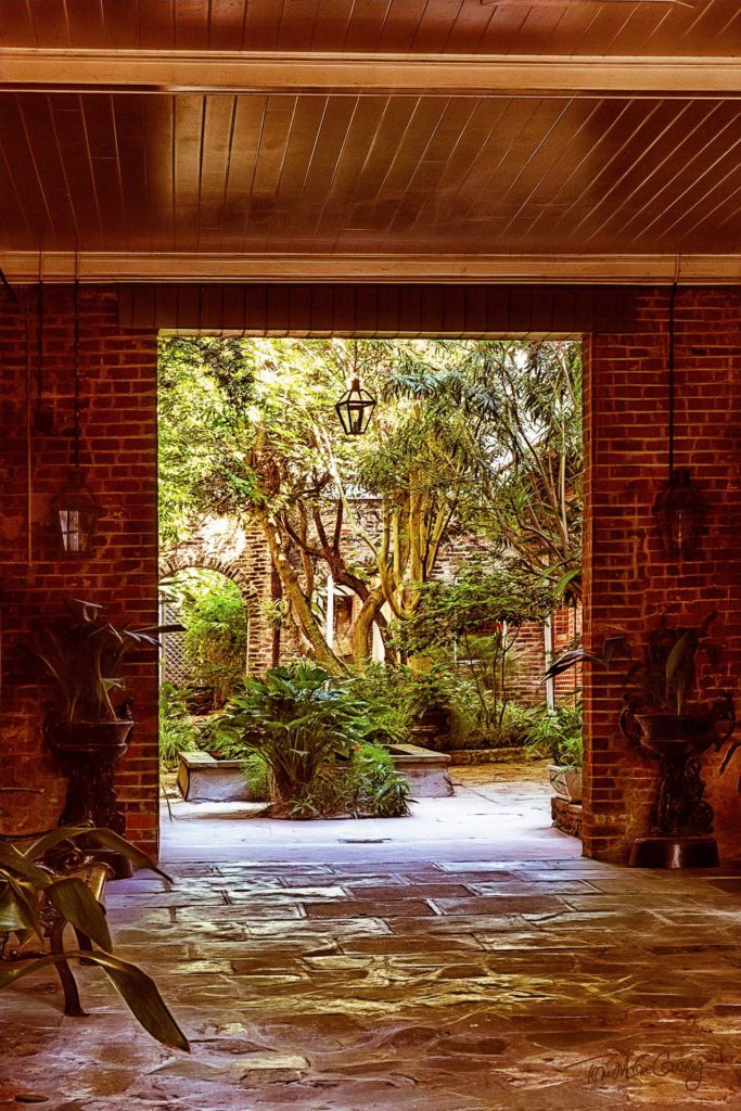 French Quarter Courtyard