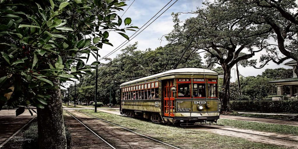 A Streetcar on St. Charles